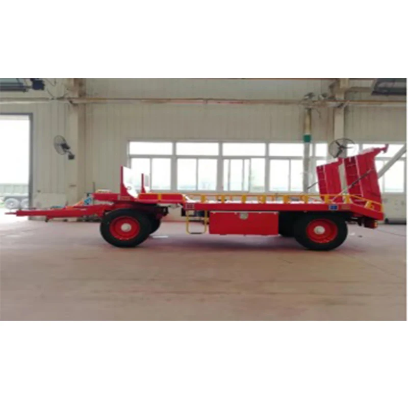 Heavy Duty Tractor Flat Board Trailer Harvester