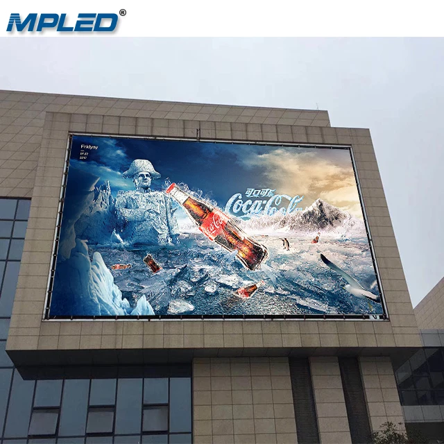 Waterproof P10 electronic big digital billboard advertising outdoor screen led display