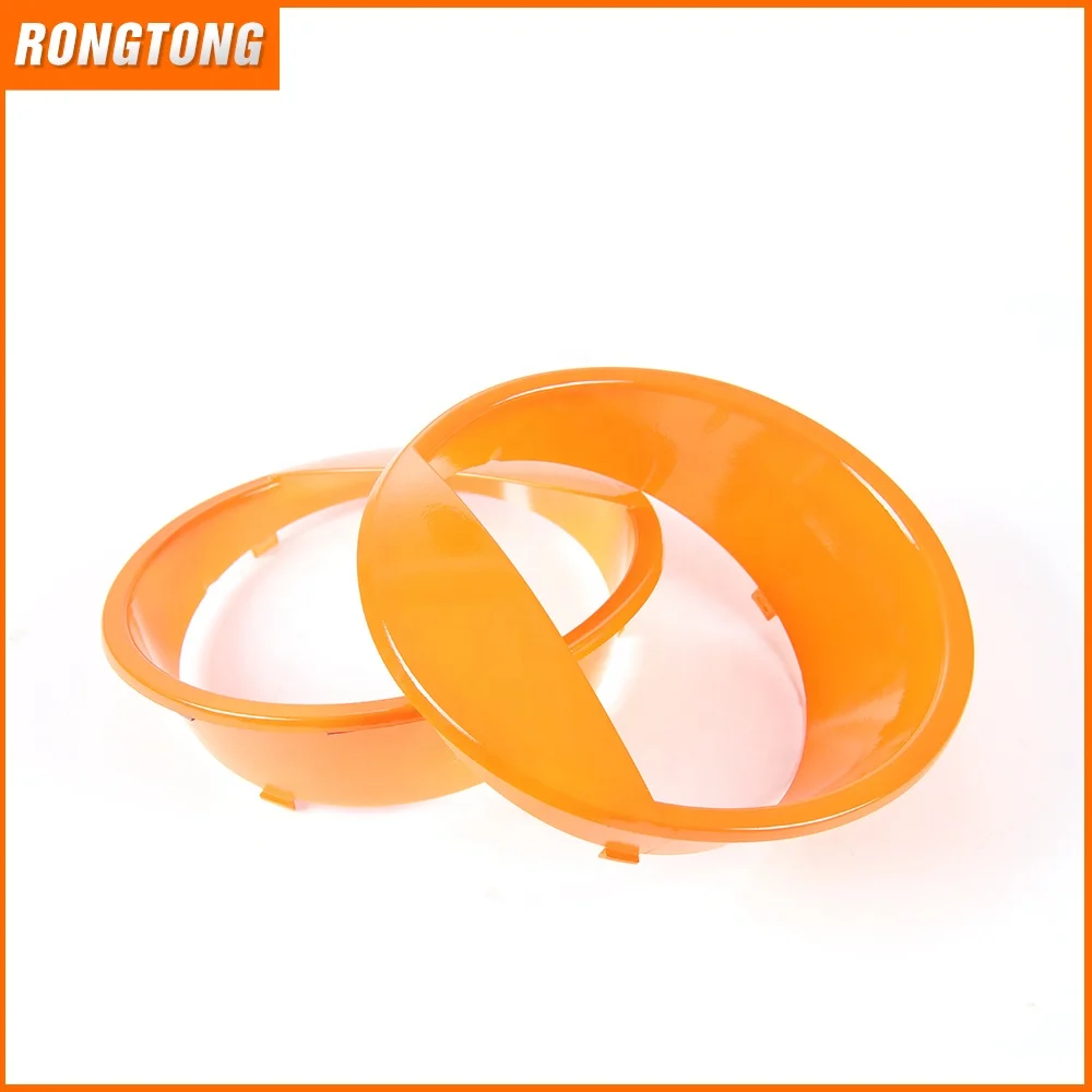 Newest Arrival Red ABS Birds Headlight Cover Front Headlight Trim Cover for Jeep Wrangler 07-16