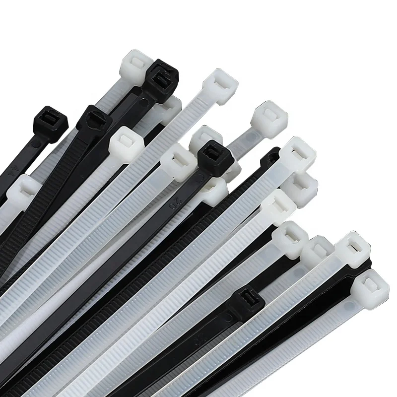ZHBOZ Made in China custom durable self-locking black cable tie size nylon cable tie