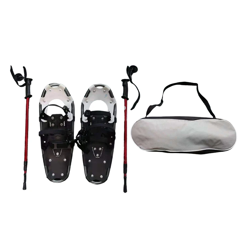 Custom Winter Outdoor Adventure 14'/36' flux snowshoe Skiiing Snow Walking Aluminum Snowshoes set