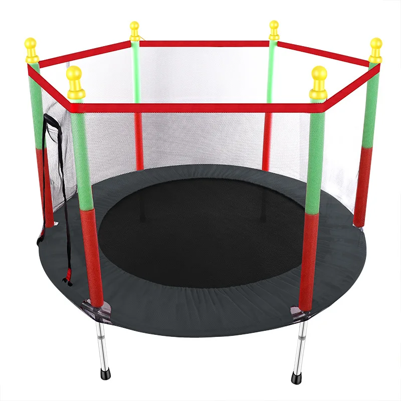 Amazon Hot Sale High Quality Reusable Trampoline With Protection Mesh For Kids
