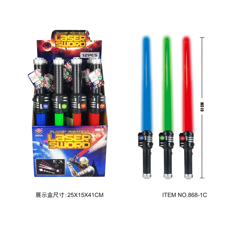  Мигающий удлиняющий световой меч lightstick play toys organizador de