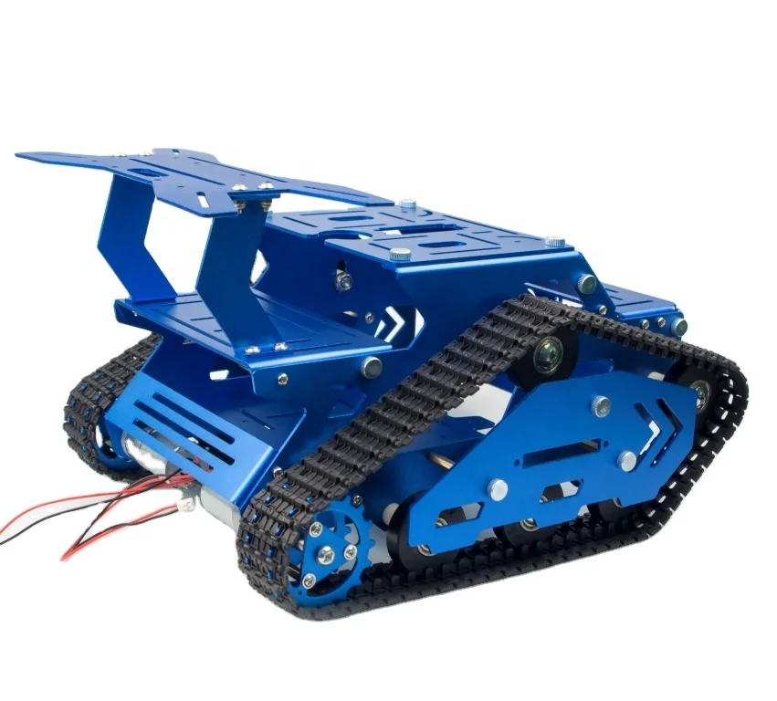 TH-X 2WD Motors Full Aluminum Alloy wireless rc Smart Car Chassis Kit for kids diy smart Robot car accessories kits