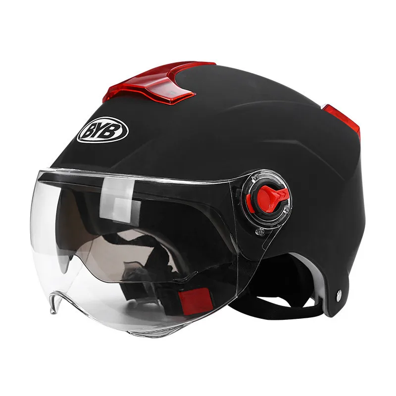 Protective Helmet German Capacete Retro Motorcycle Helmets For Women For Men Casco Mujer Casco Jet Anti Fog Open Face Helmet