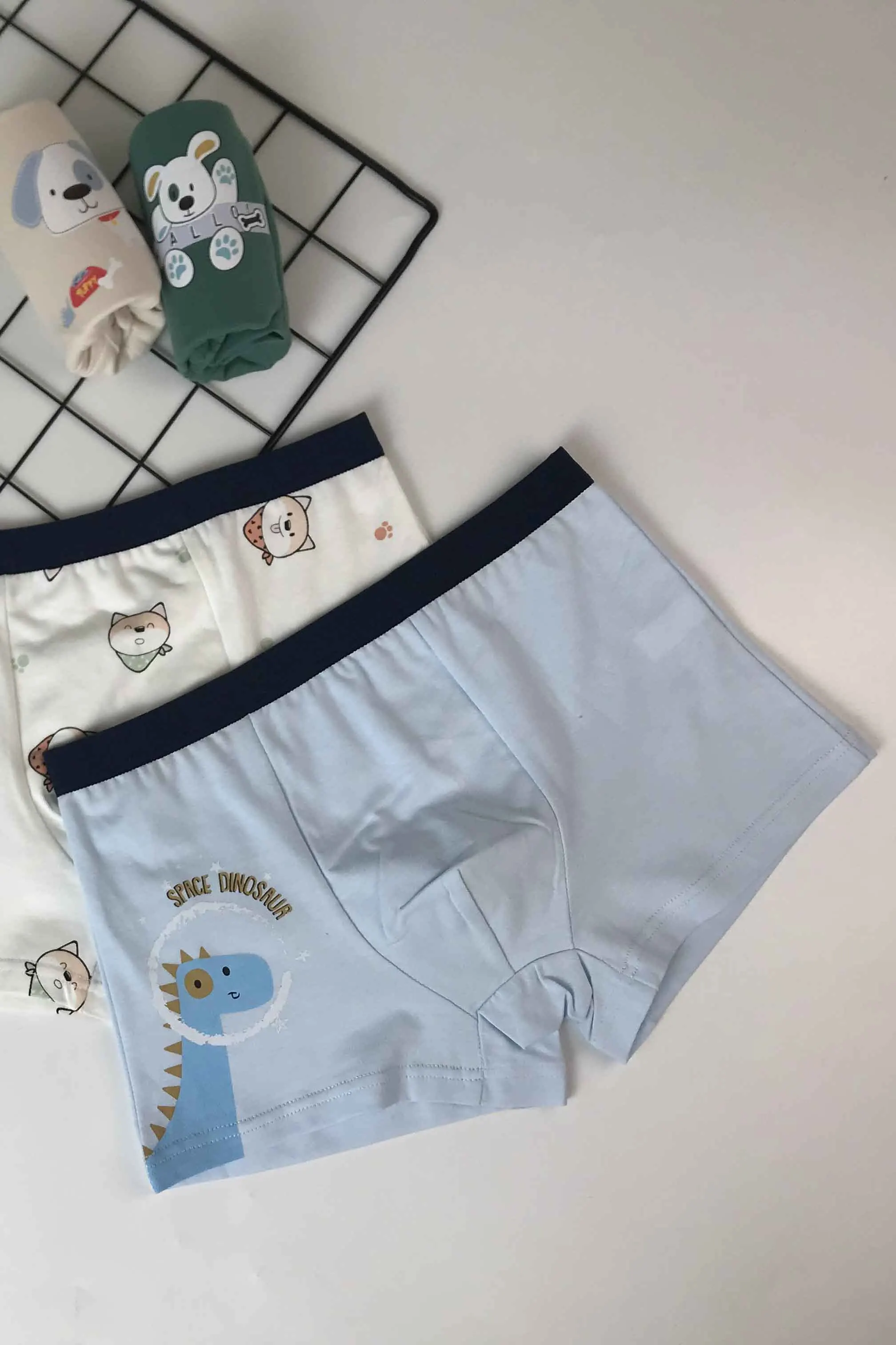 
New fashion children underwear pouch 100% cotton boxers wholesale kids child underwear 