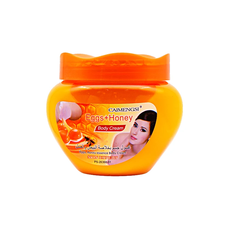 Factory Wholesale 330ml Natural Organic Eggs Honey Lightening Body Cream Whitening Body Lotion For Sale