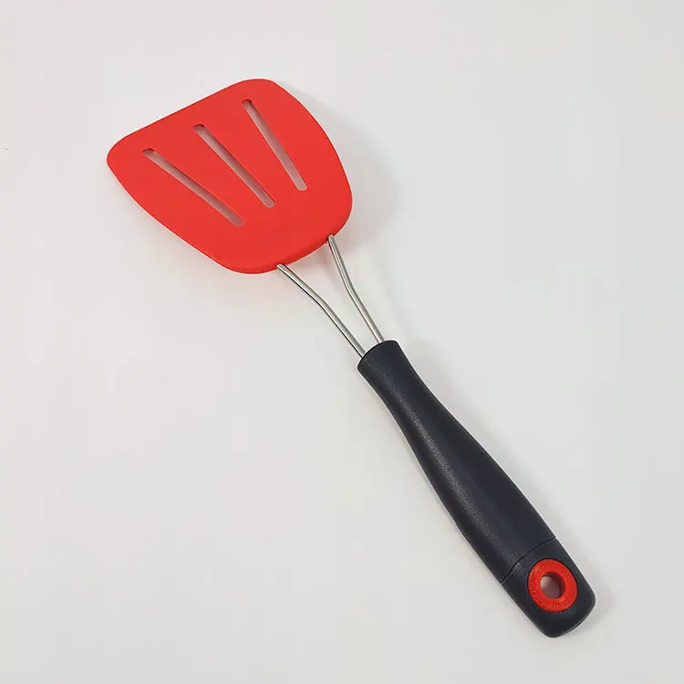 TD6 Food Grade High Heat Resistant Slotted Turner Slotted Spatula for Fish, Eggs, Pancakes and More