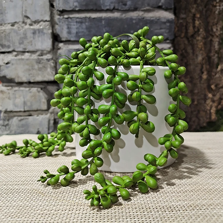 Artificial Succulent Plants Unpotted Faux Assorted Succulent Plants Faux Cactus String of Pearls Succulent