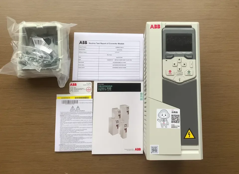 Original inverter ACS550-01-023A-4 Inverter control panel ACS-CP-C electrical drive acs550-01-023A-4 for abbs