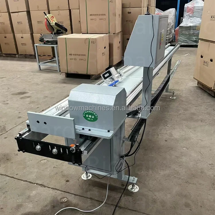 Digital Cross Cut Gauge Cutting Machine Cnc Automatic Sliding Table Computer Panel