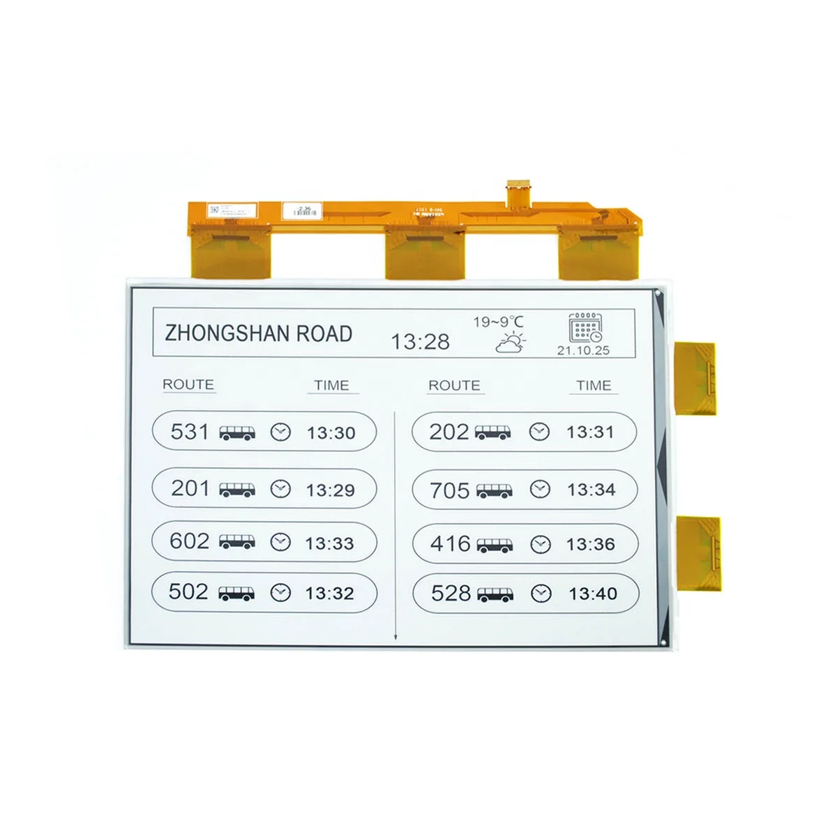 13.3 E Ink Large HD 1600x1200 Resolution E-paper Screen