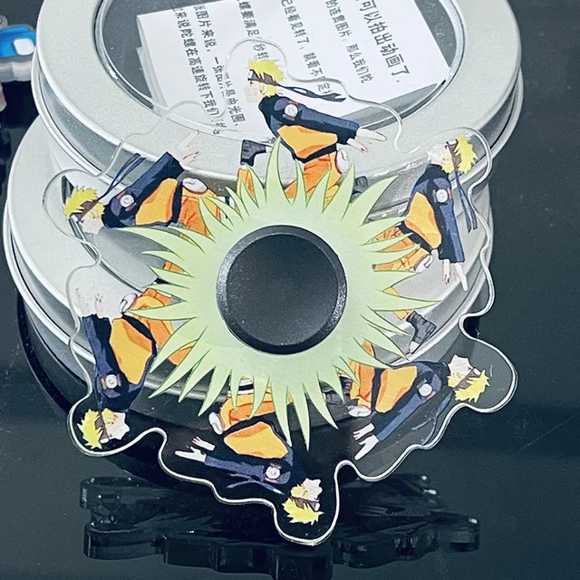 Fidget Hand Spinner Gyro Anti Stress Cartoons Animal Animation Running Comic Pattern Rotating Fingertip Spinning Toys