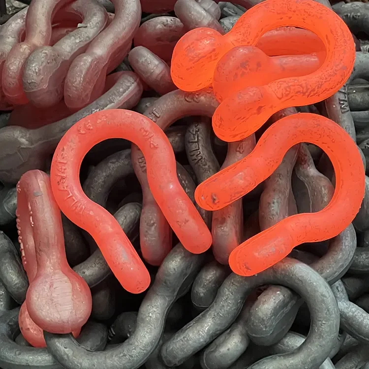 Rigging manufactured G209 Alloy steel shackle Forged Screw Pin Chain U.S. Type Shackle