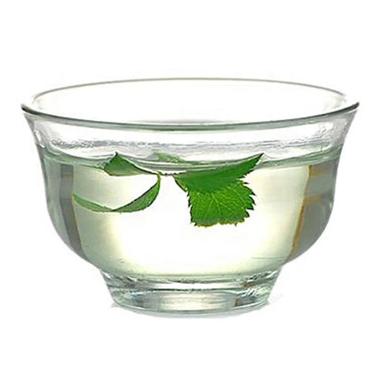 Green Apple DELI 210ml7.1oz Simple Modern Elegant Transparent Tea Mug Clear Big Mouth Glass Milk Coffee Cups