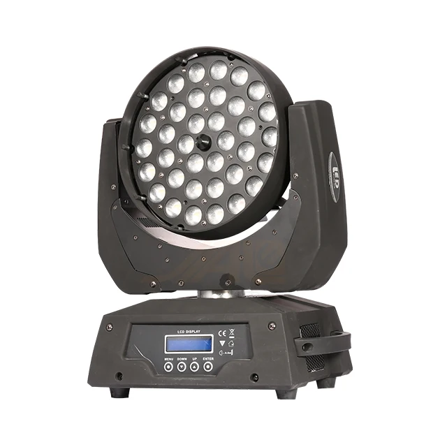 36x10w RGBW 4in1 focus moving head light for stage effects music festivals
