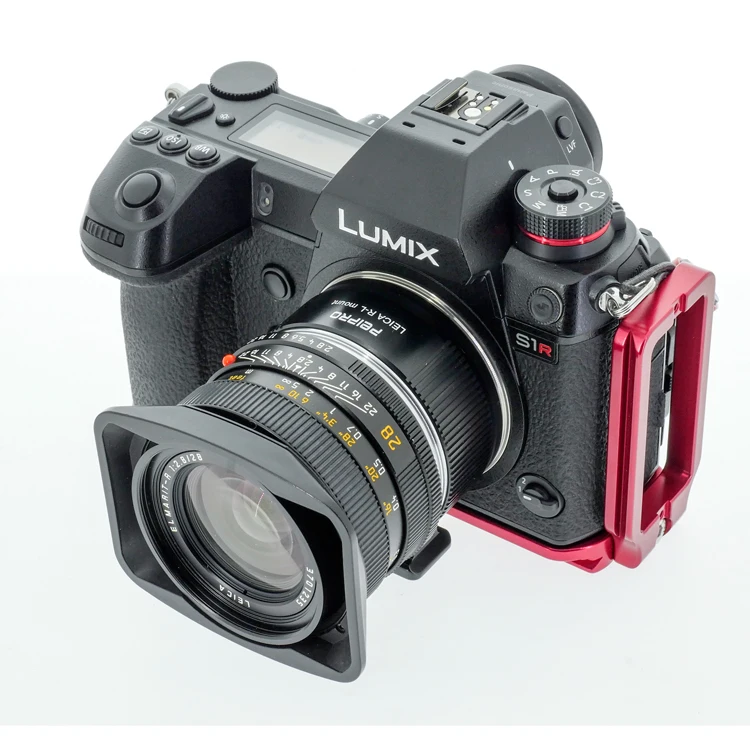 PEIPRO LEICA R-L Крепление-адаптер для объектива камеры кольцо Leica R Mount объектив Lumix S1 S1R