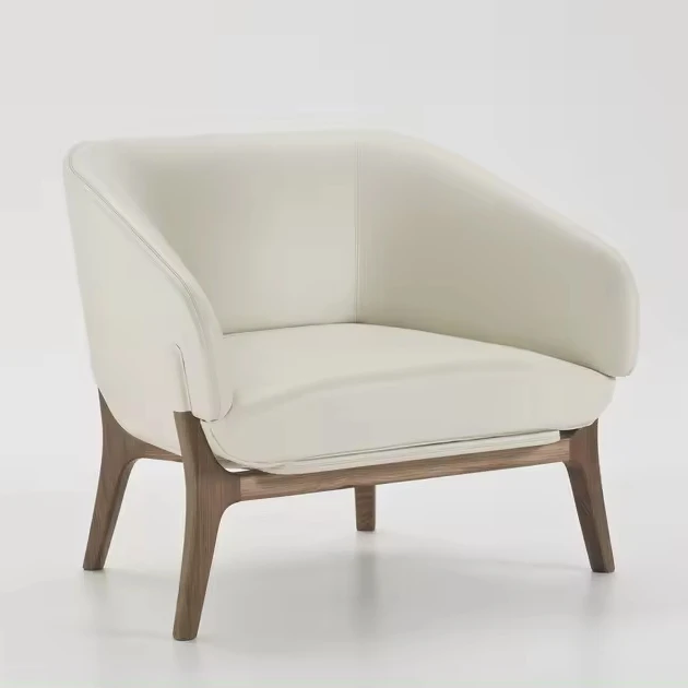 Modern Luxury Nordic Simple Model Living Room Sofa Single or Double Reception Leisure Commercial Use