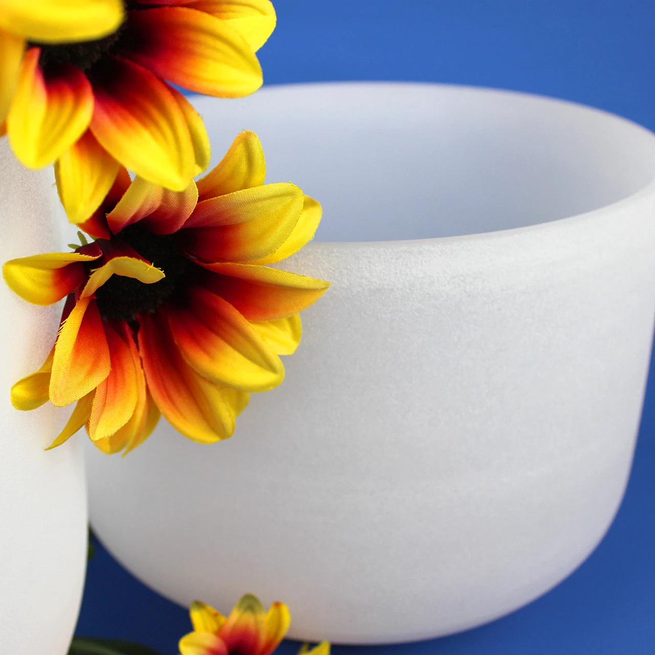 Чакра кварцевая Поющая с матовым кристаллом, 432 Гц, 7-13 дюймов, с бесплатным молотком и уплотнительным кольцом