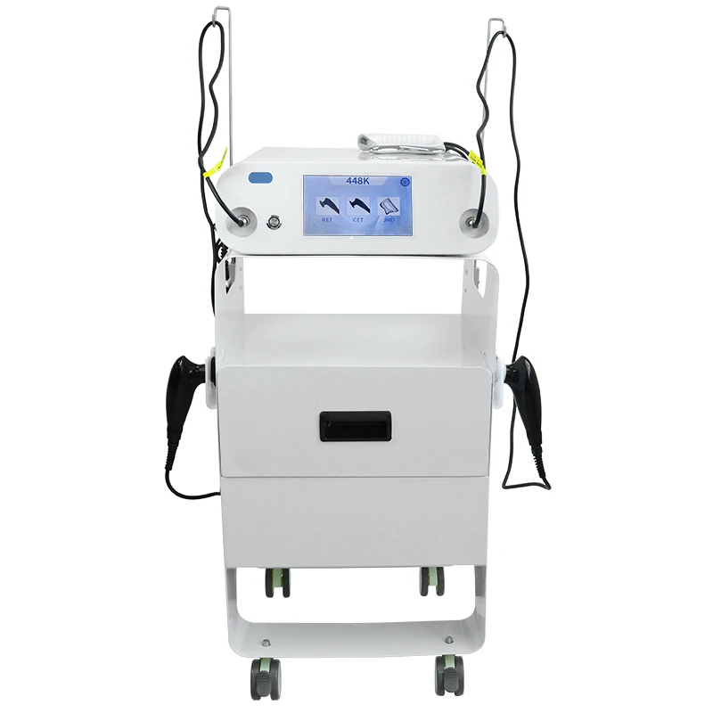 Portable 448khz rf anti cellulite device cet ret body sculpting machine