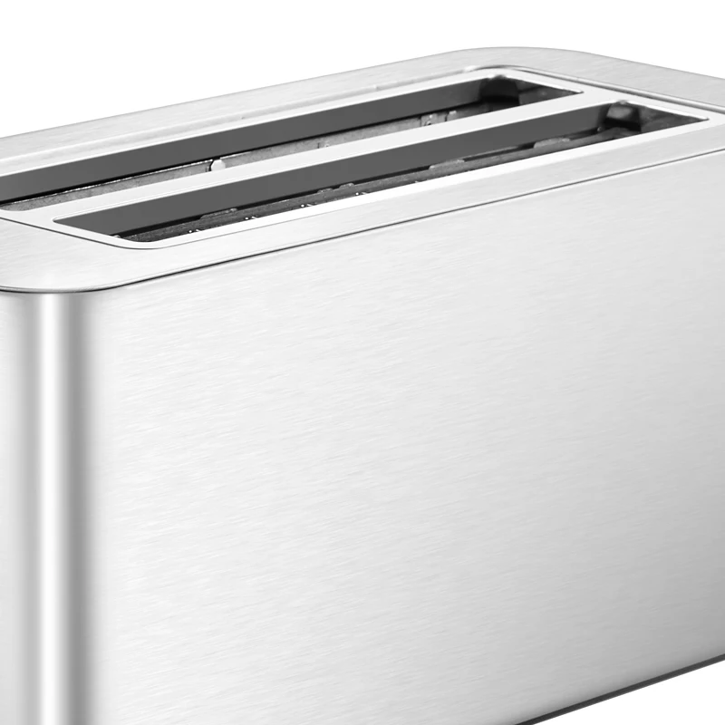 Новинка 2022 года от производителя тостеров с 4 длинными слотами, съемный лоток для крошек, для различных типов хлеба, с остановкой, функцией перегрева, размораживания