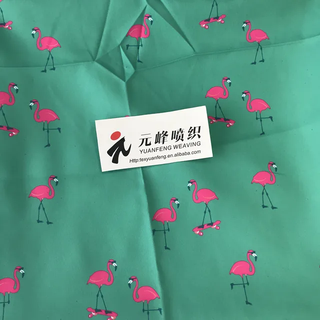 Light green polyester peach skin 100 polyester micro fiber peach skin fabric for dress