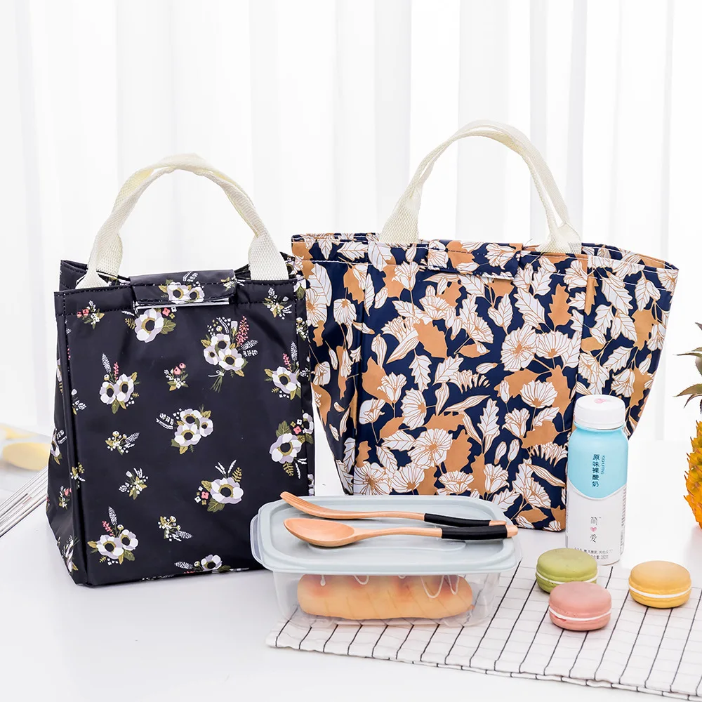 
mini cooler box lunch tote bag for women insulated ice cooler bags 