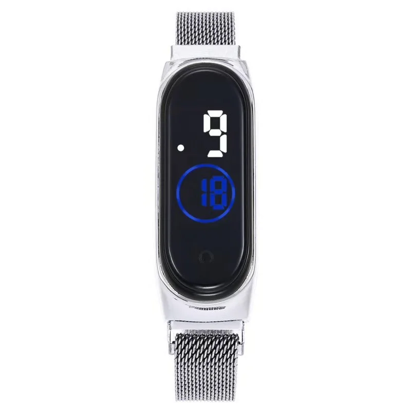 Hot Sale Factory Men LED Wrist Watch Fashion Watch high quality Sports waterproof touch digital silicone bracelet watch best