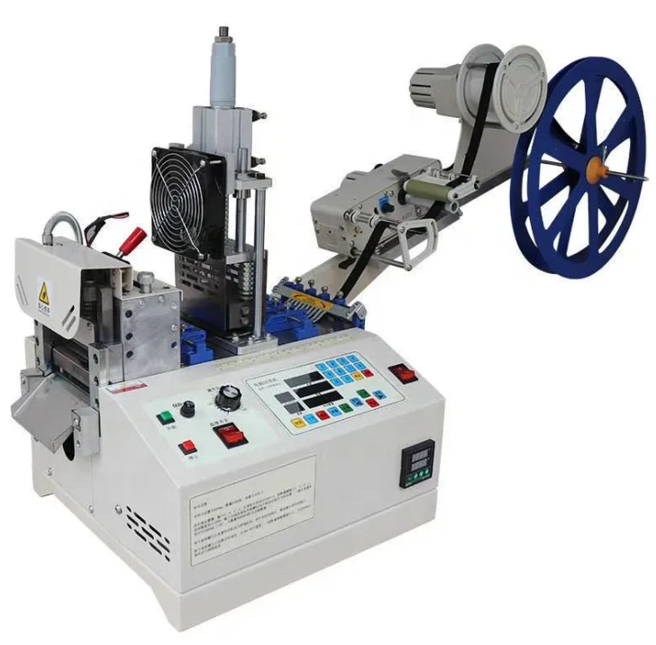 elastic hot Leather Hole Punching Machine with Cutting for Elastic Tape punching die cutting machine
