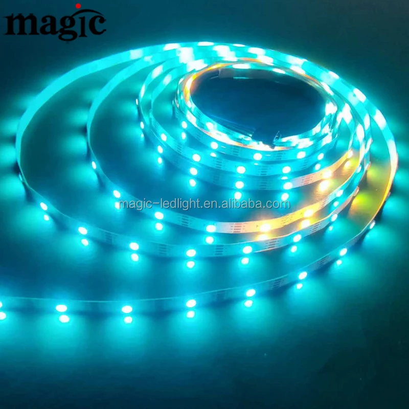 Адресуемый WS2815 RGBW RGB 12 В 30 пикселей светодиод на метр резервный двойной сигнал данных умное индивидуальное управление цифровая светодиодная лента