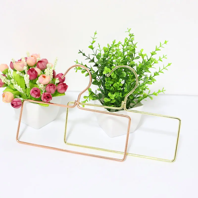 Hot Sale Multifunction Metal Hanger Cheap Rectangle Clothes Hijabs Bathroom Luxury Hanger