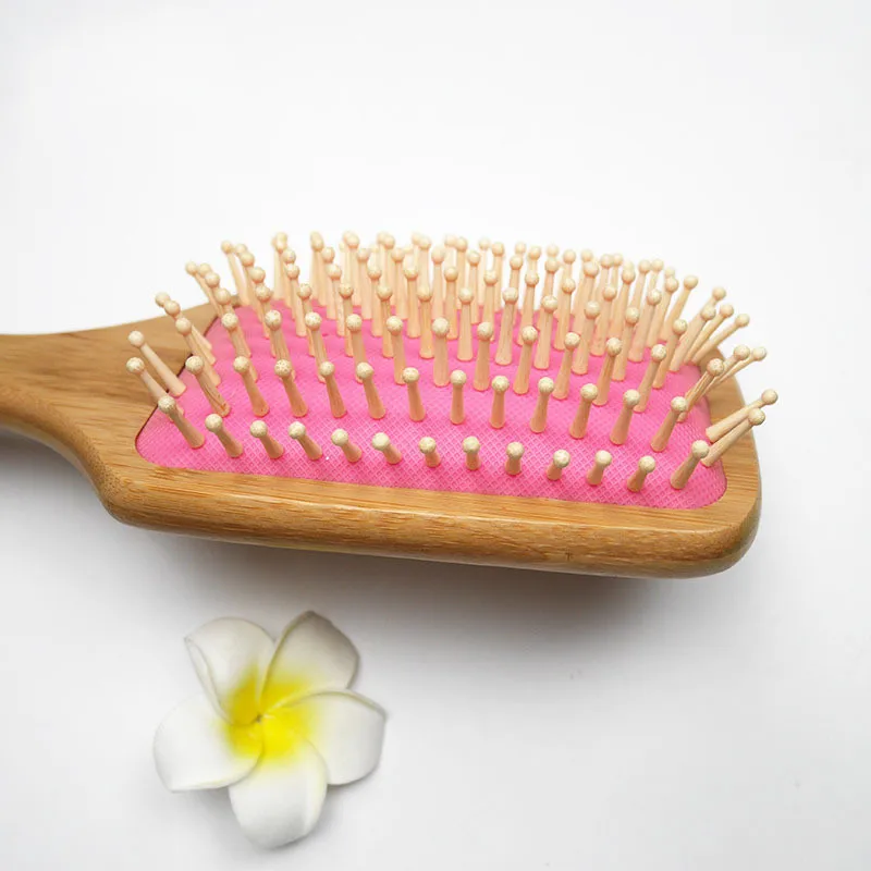 professional wholesale 2020 new square bamboo airbag head massage massage comb