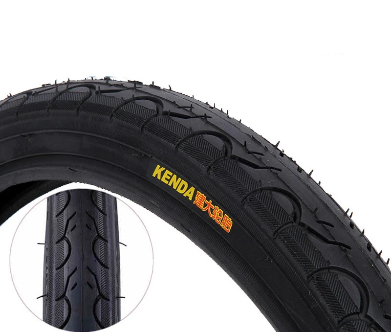 Сверхлегкие велосипедные шины KENDA K193 14-26 дюймов 700 * 28C Нескользящие не складывающиеся наружные трубки для велосипеда