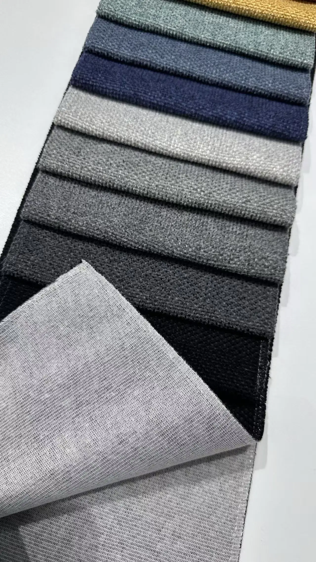 Free Sample 100% Polyester Home Deco Textile line like Fabric for upholstery fabric for sofa