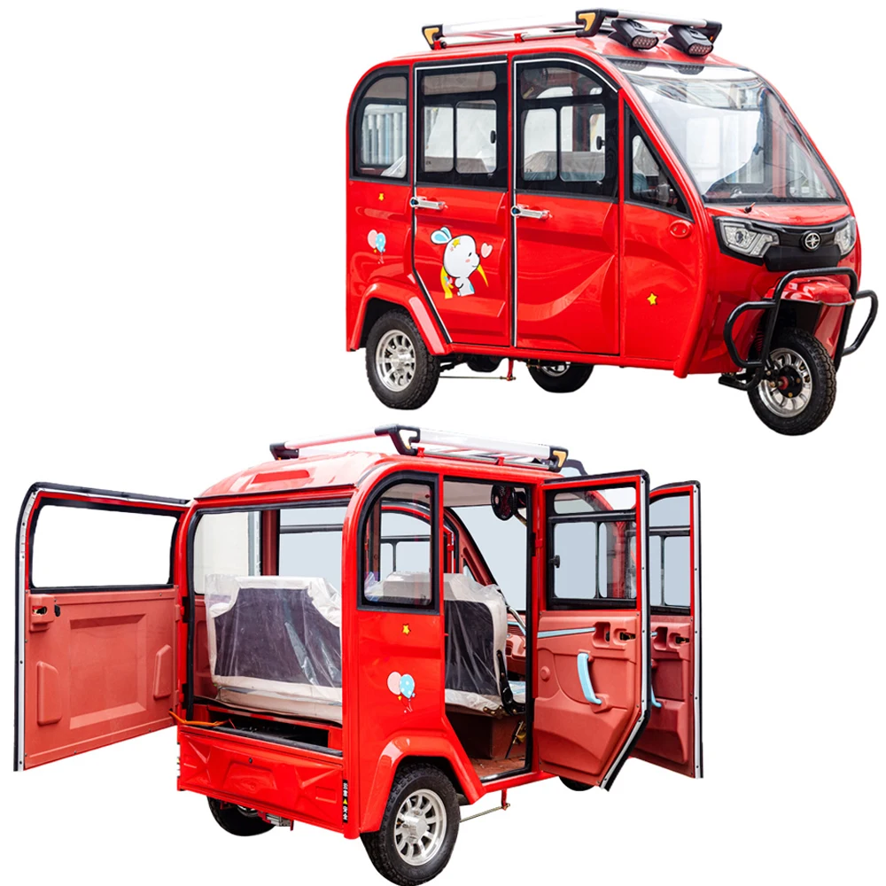 Трехколесный Электрический тук-тук для продажи небольшие электрические трехколесные велосипеды в Таиланд электровелосипед такси bajaj авто рикша