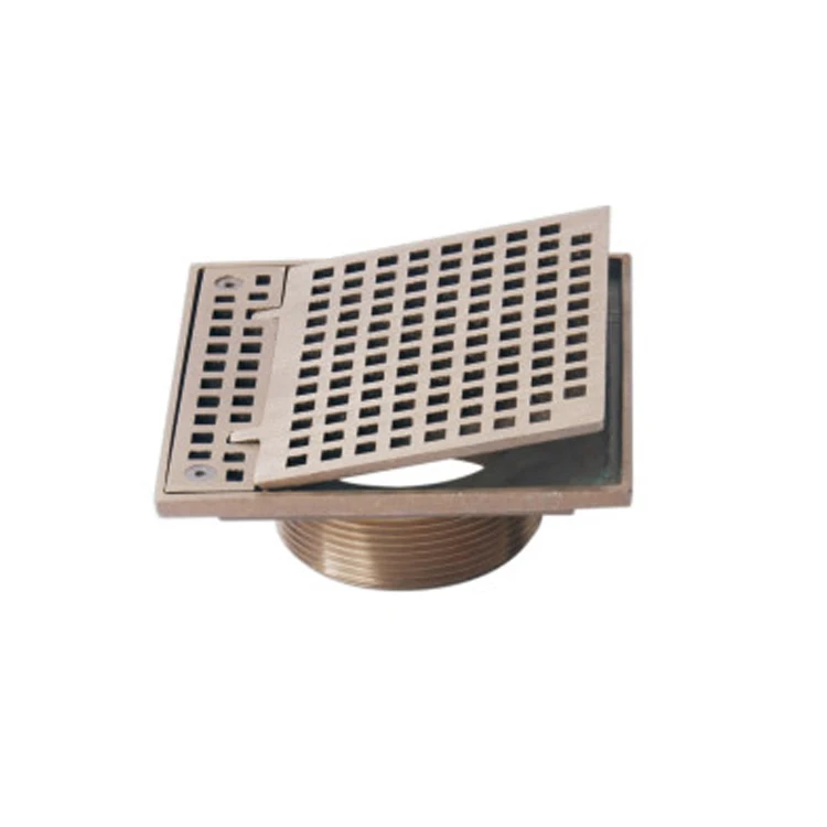 Outdoor brass drain covers residential outside water drains