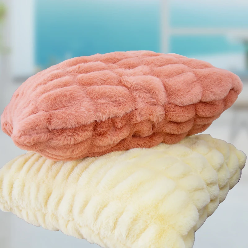 Роскошный мягкий искусственный мех Чехлы на диванные подушки, мех Подушка для дивана