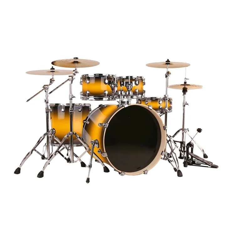 Gradient Color Customizable High Quality Drum Kits Set Musical Instrument Drum Kit
