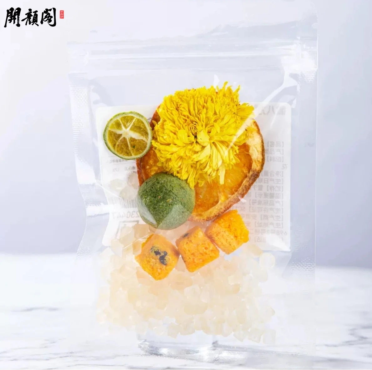 KAIYANGE supply OEM Gift Packing Handmade Fruit Flower Tea Dried Fruit Slice Tea Bag  fruit tea