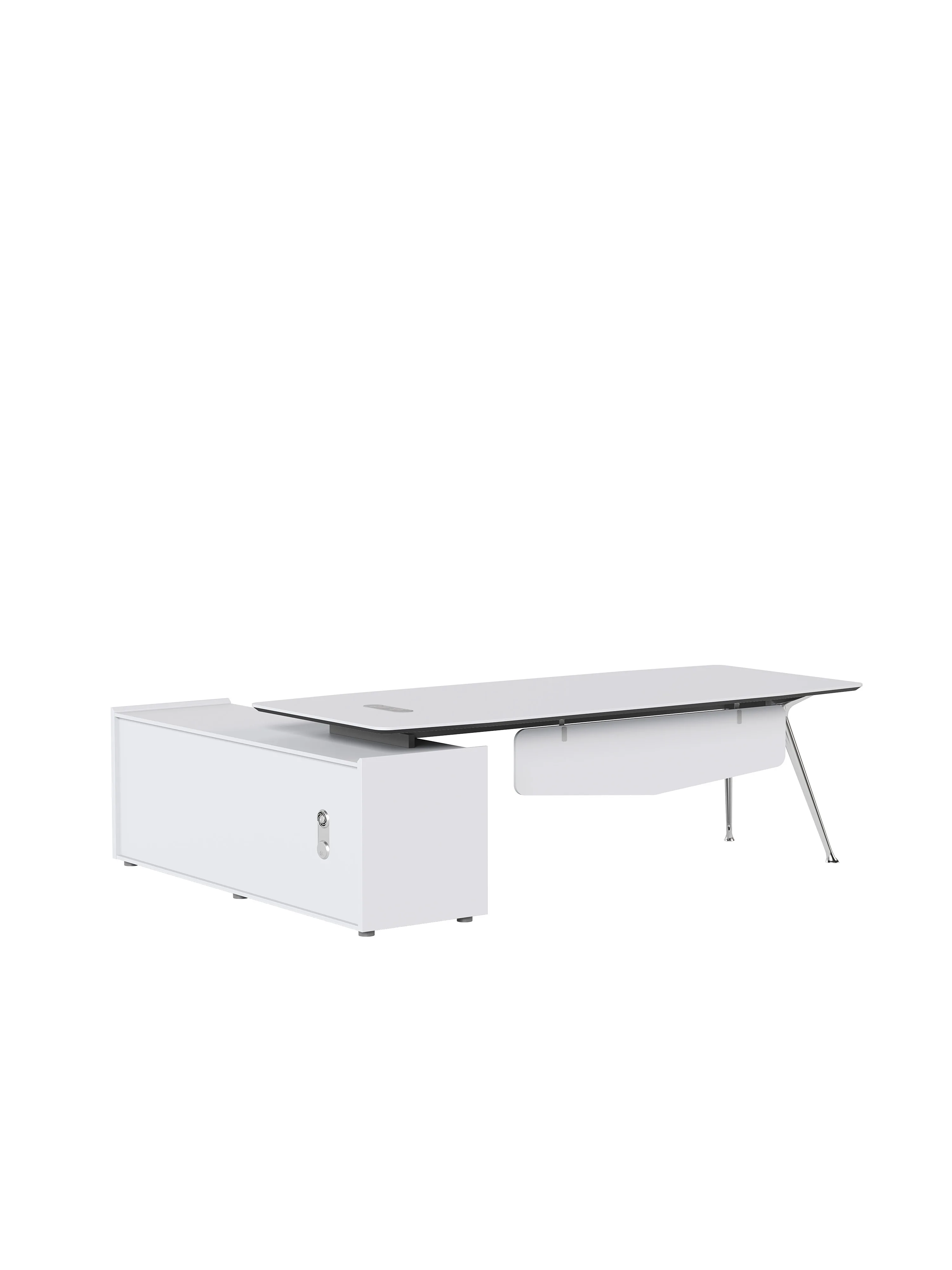 Офисный деревянный современный большой стол для встреч и стульев многофункциональный