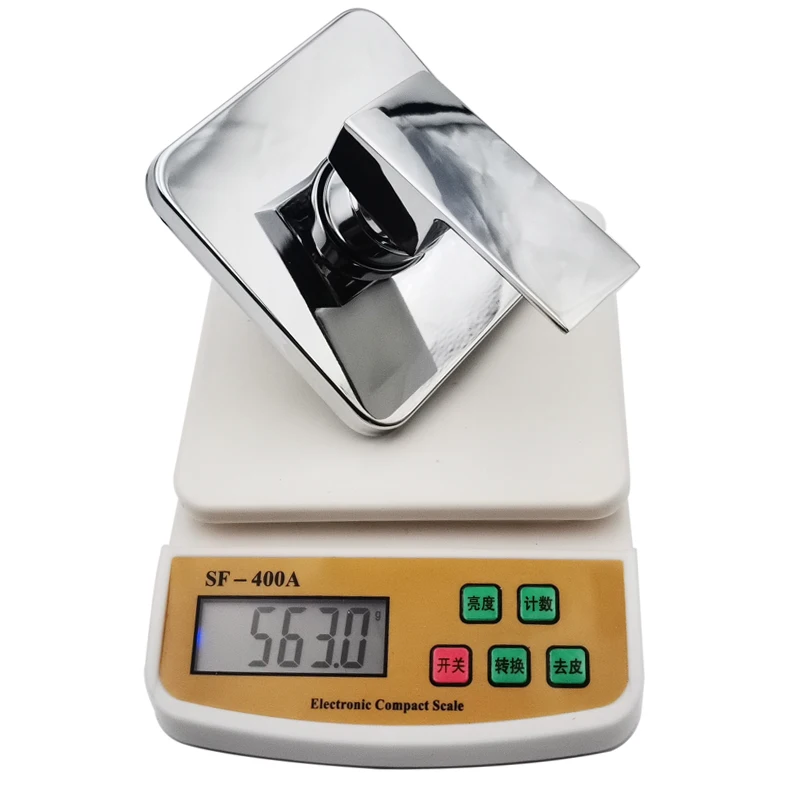 Square Manual Brass Stop Concealed Valve Shower Rain Faucets Mixers For Showers 1307