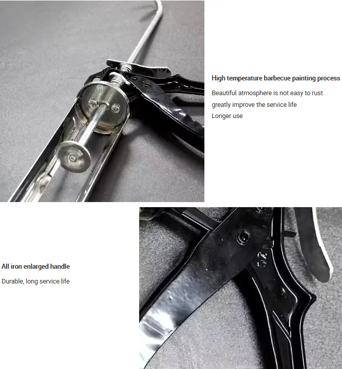 Caulking Silicone Gun Strengthen Heavy Duty Construction Epoxy Caulking Tools Glue Gun Adhesive Sealant Builders Decorating