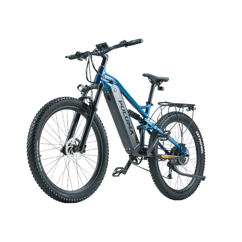Электровелосипед 27 5X3 0 шины 750W 1000W Ebike доступен на складе ЕС с гидравлическими тормозами и полной подвеской