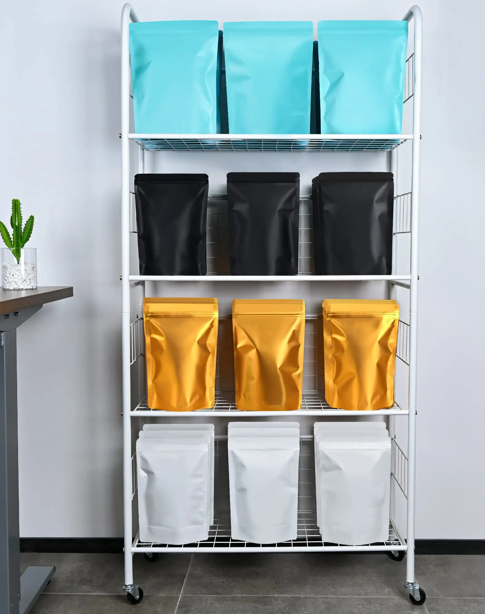 Frosted Plastic Zipper Seal Bag Food Candy Zip Lock Packaging Smell Proof Low Moq Stand up Pouch