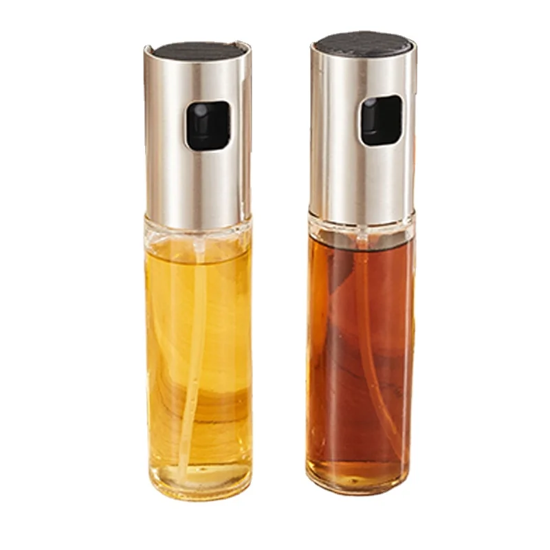 100 мл оливкового масла, пластиковая бутылка распылитель для готовки кухонные стеклянная масляная спрей бутылки