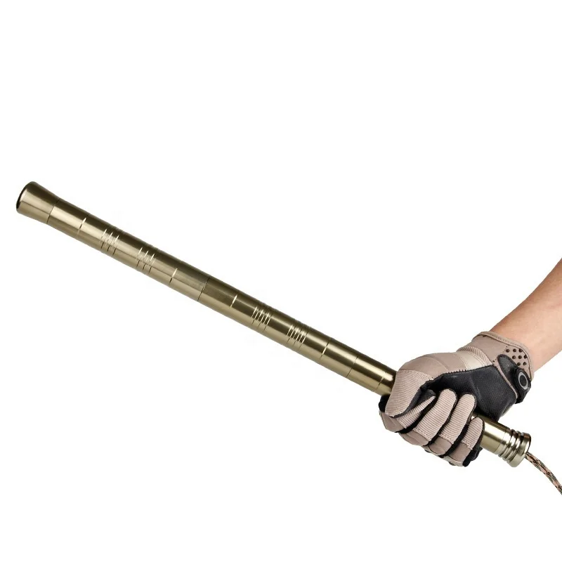 New Fashion Mini Multifunction Self Defense Stick Mini Camping Self-defense Stick With Knife&fork For Picnic Multi-tools