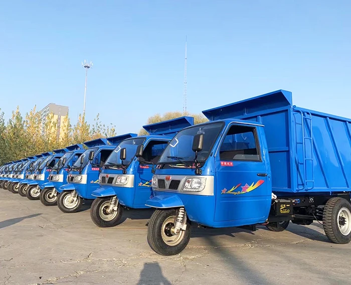 New design Tricycle 3 Wheel  Garbage Dumper  cargo carrier hot sale