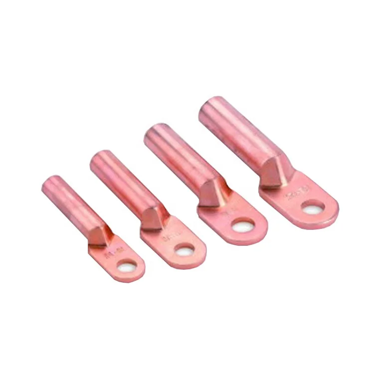 HUA DIAN Custom Size Solder Terminal Lugs cable termination lug spade terminal and copper strap