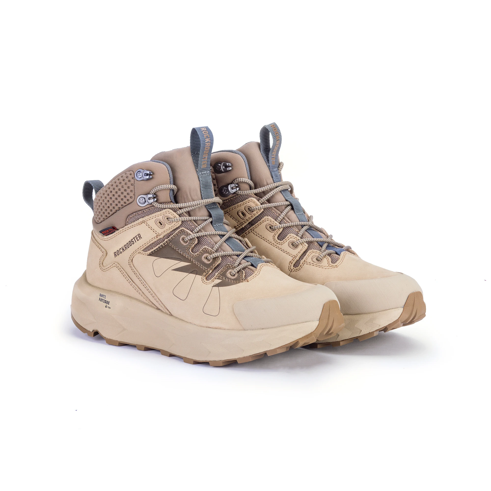 Rockrooster New  Design Vibram Outsole Anti-slip Waterproof Hiking Shoes Outdoor Hiking Shoes Men Boots Shoes For Men Casual