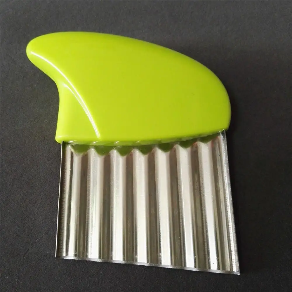 Волнистый резак для картофеля из нержавеющей стали